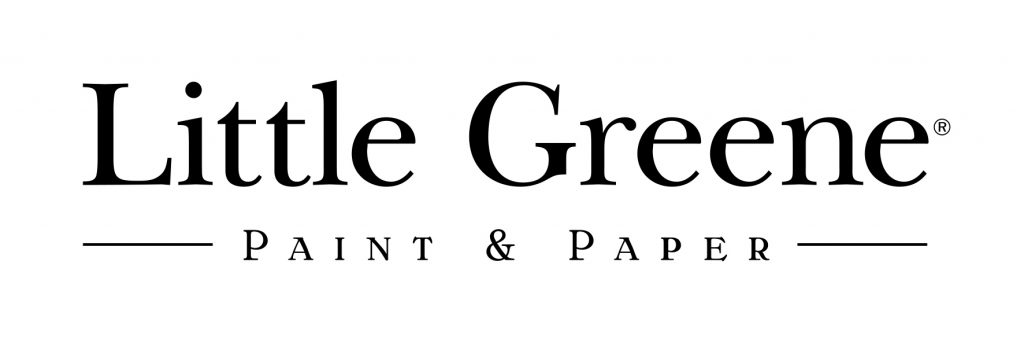 a logo for Little Green Paint and Paper