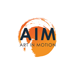 Logo for AIM Art in Motion