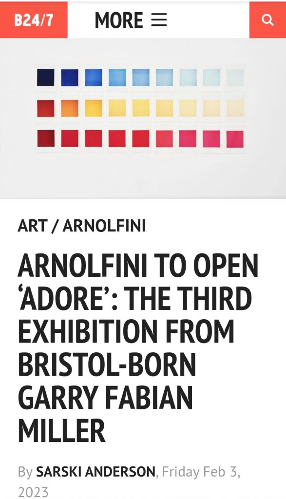 A screenshot of the preview piece from Bristol 24/7's webpage