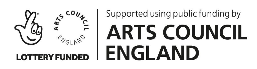 a black and white logo for Arts Council England