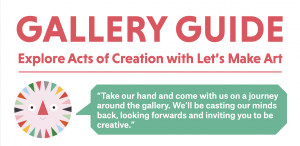 Cover of the Gallery Guide for Acts of Creation