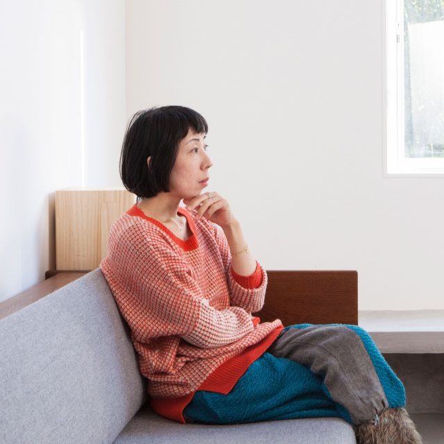a colour photograph portrait of the artist Rinko Kawauchi